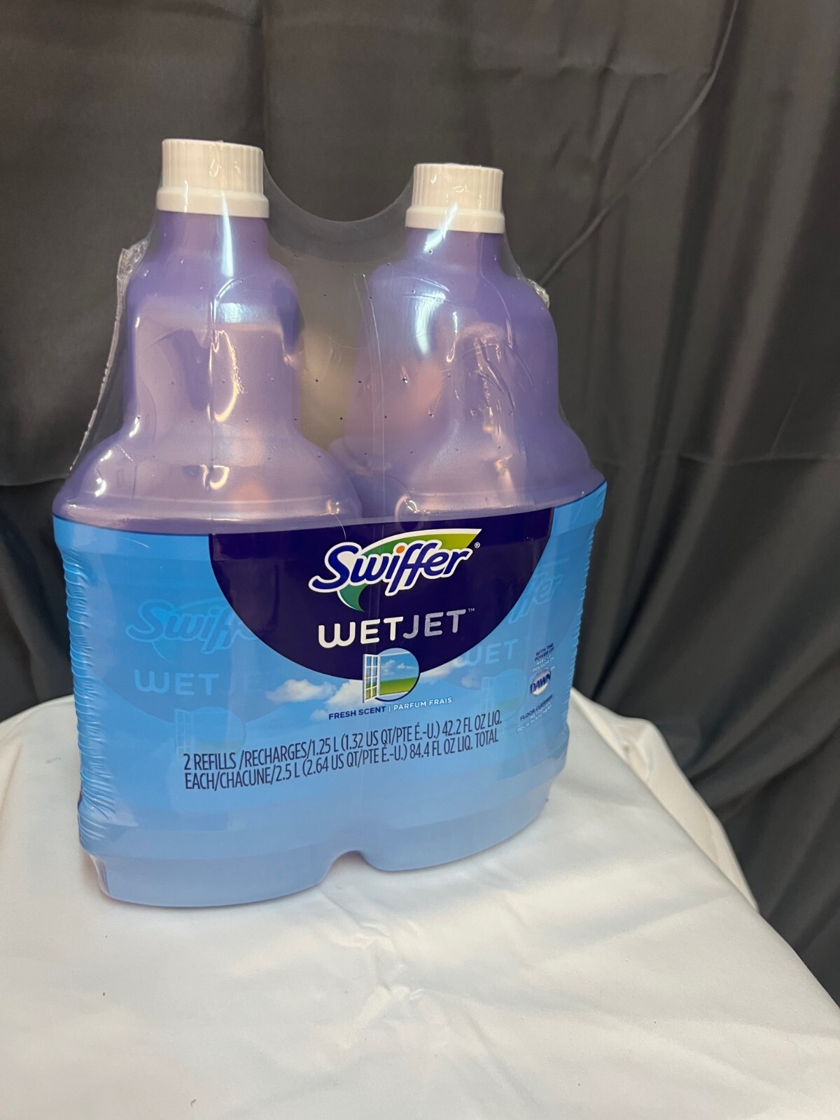 Swiffer WetJet Floor Cleaner Refills Open Window Fresh 1.25L 2-Pack