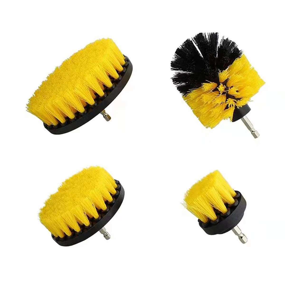 Electric Drill Brush Kit Electric Cleaning Brush Tool for Car Tile Bathroom Brus