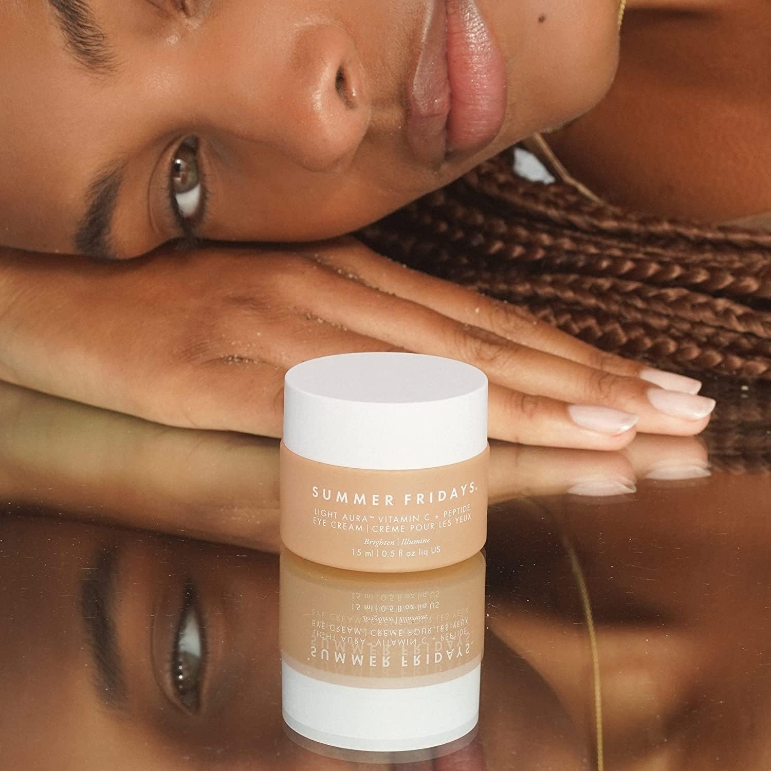 Summer Fridays Light Aura Vitamin C + Peptide Eye Cream – Brightening Eye Crea