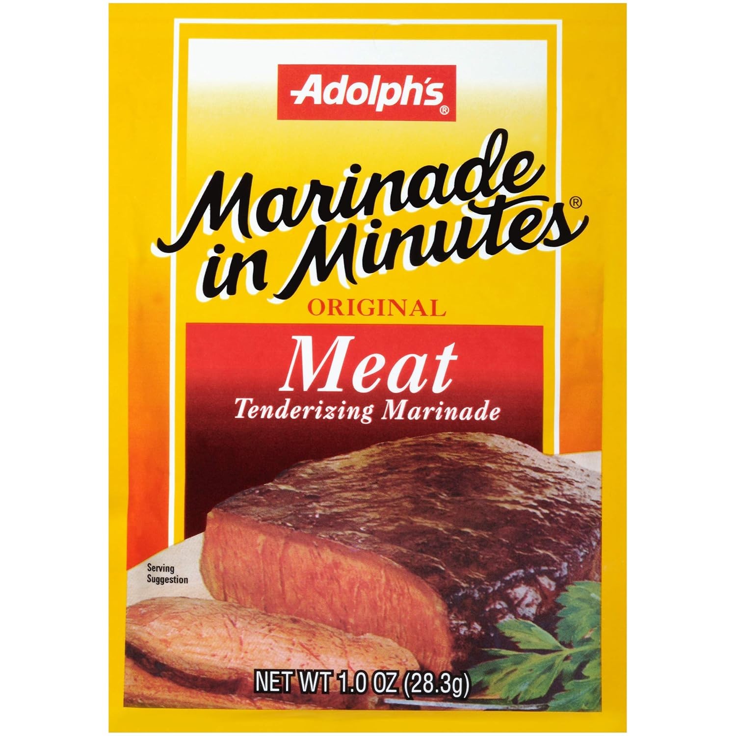 Adolph’s Marinade In Minutes Original Meat Tenderizing Marinade, 1 Oz (Pack Of