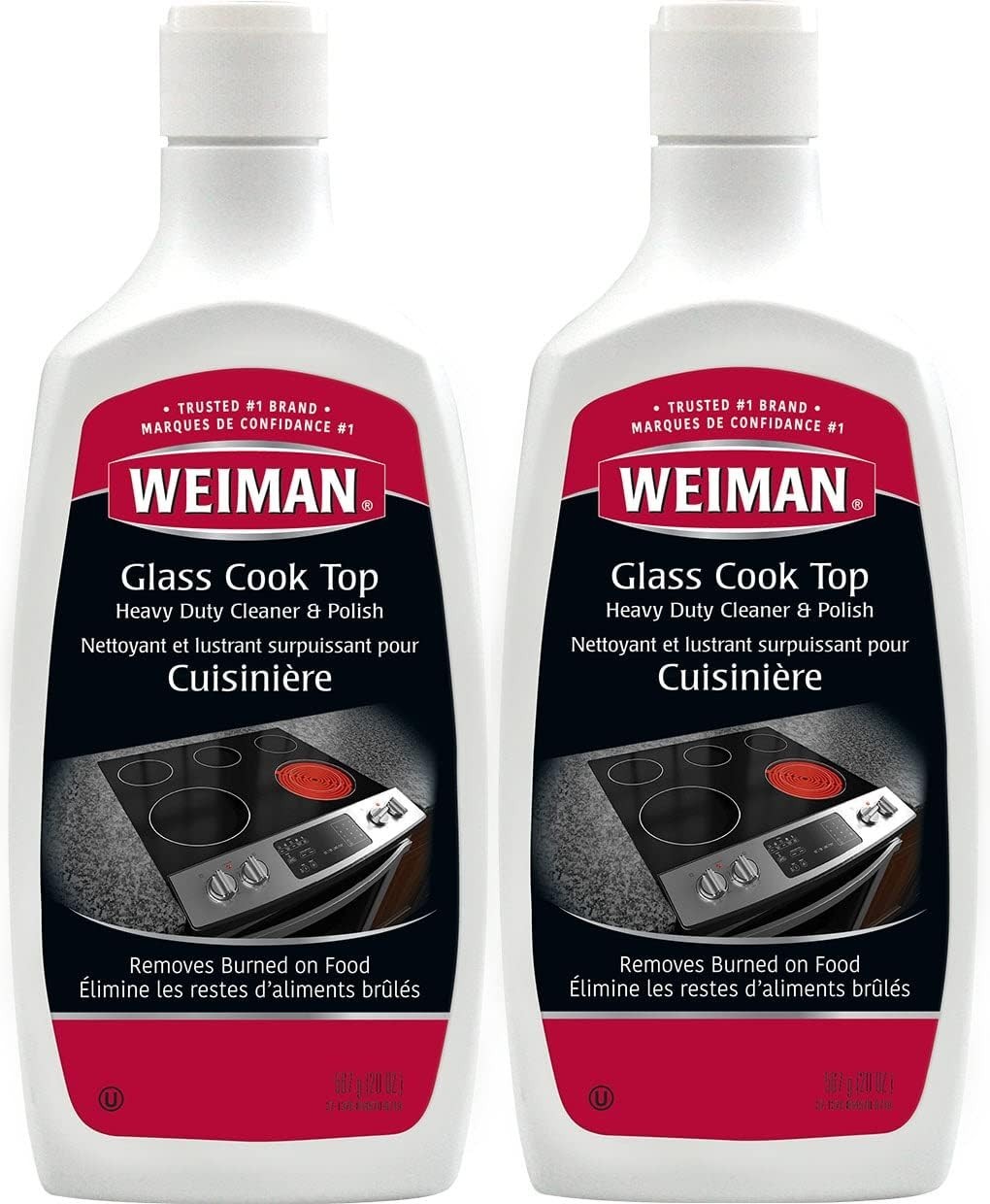 Non-Abrasive Glass Cooktop Polish & Cleaner – 20 Ounce for Sparkling Shine