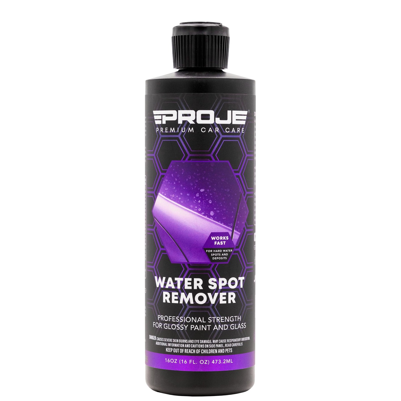 Water Spot Remover Cleaner for Glass Paint Metal Car Detailing 16oz
