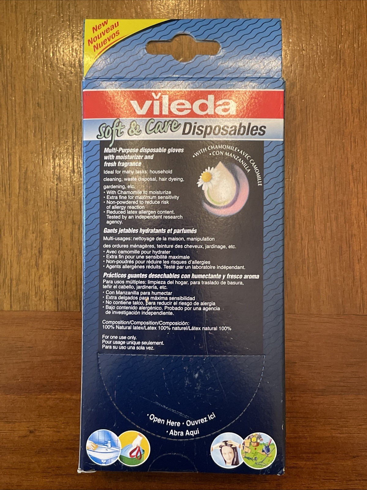 Vileda Soft & Care Multi-purpose Disposable Fresh Fragrance 10 Gloves