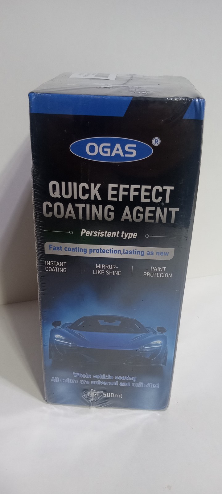 2X OGAS Quick Effect Car Coating Agent Spray 2x500ml Persistent Paint Protection