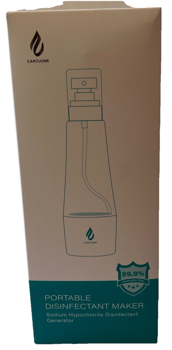 Caruume Portable Disinfectant Maker Sodium Hypochlorite Disinfectant Generator