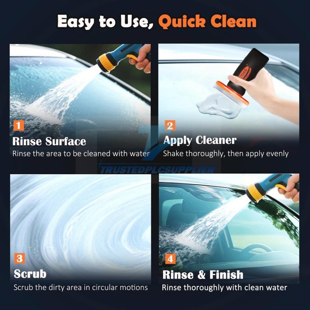 Glass Oil Film Remover for Car, Oil Film Remover & Smudges for Car Windshields