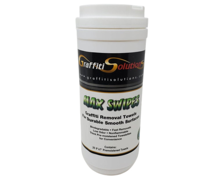 Graffiti Solutions – Max Swipes® Graffiti Removal Towelettes