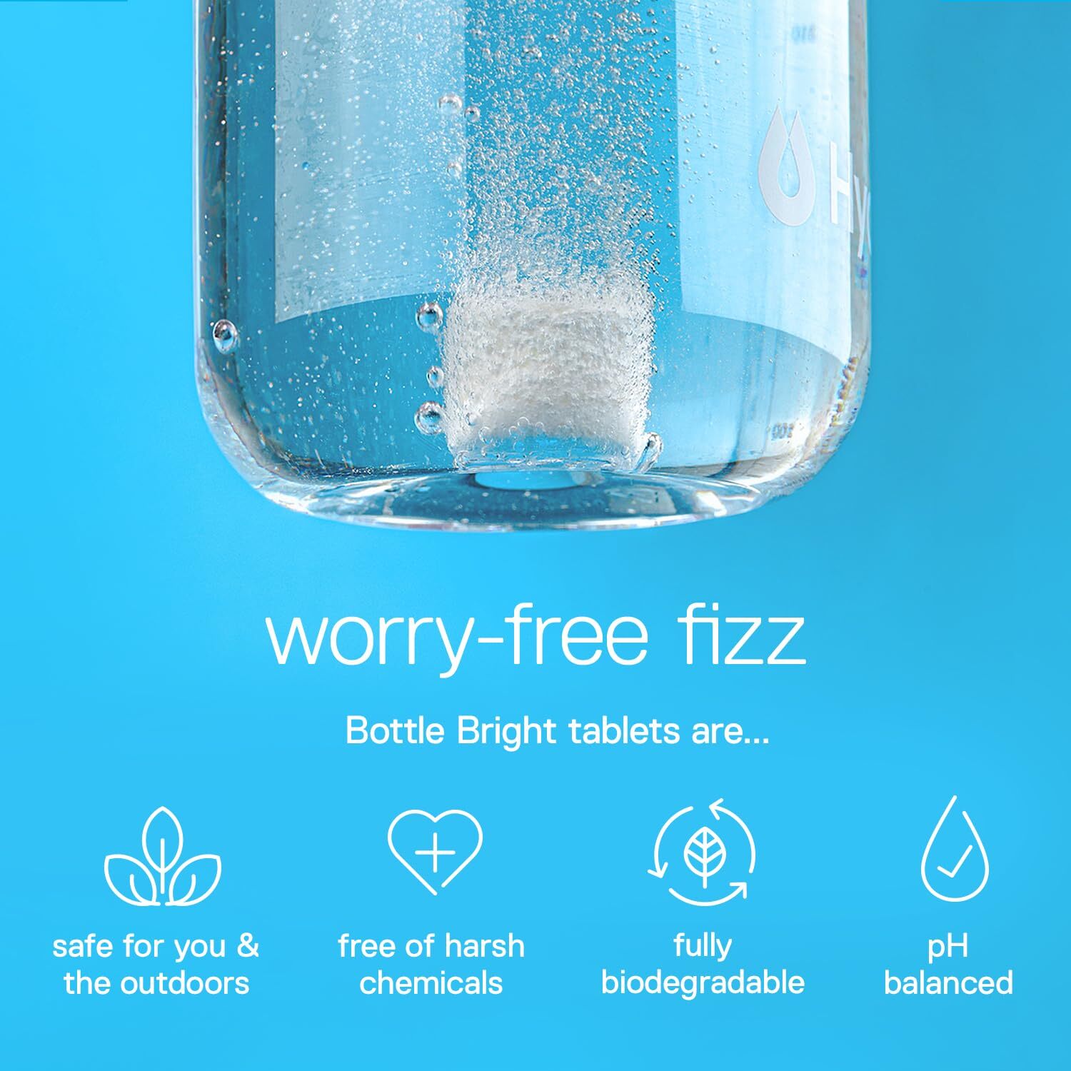 Bottle Bright Single Pack (12 Tablets)- Clean Stainless 12 Count (Pack of 1)