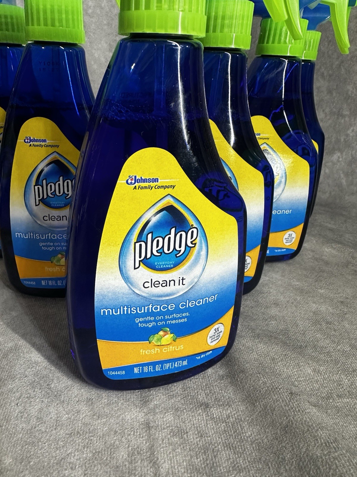 7x PLEDGE Multi-Surface CLEAN IT Fresh Citrus 16 Oz New