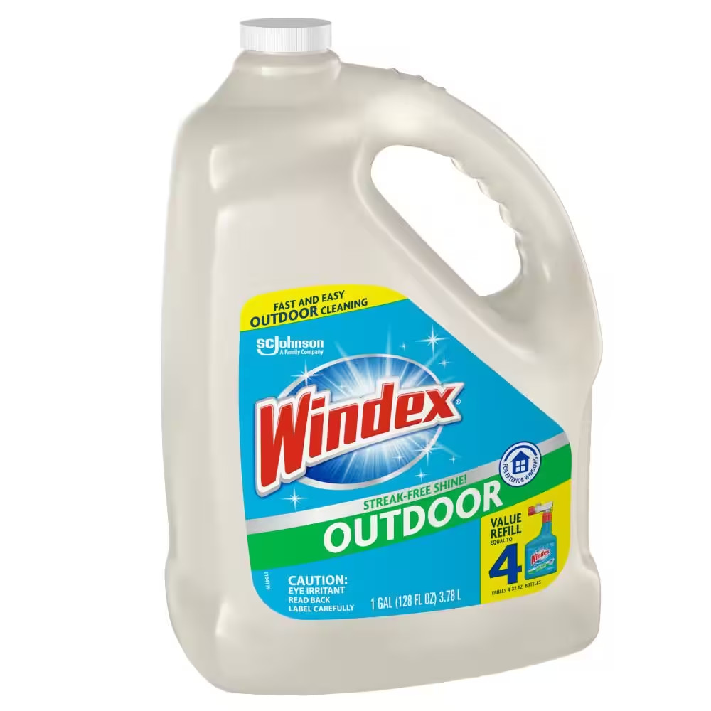 Windex 128 Fl. Oz. Outdoor Glass Cleaner Refill