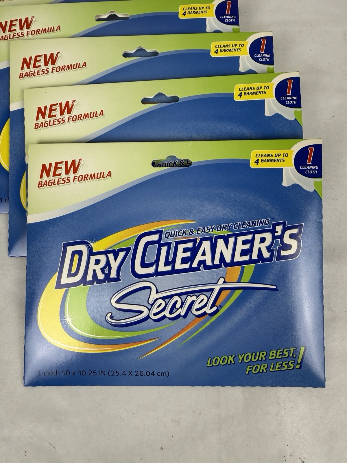 5 pk Woolmark Dry Cleaners Secret – In Home Dry Cleaning – Vintage – New –