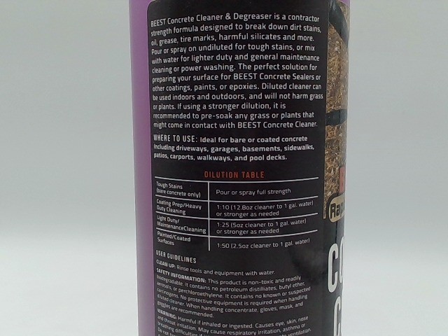 BEEST Rapid Concrete Renew Cleaner & Degreaser Heavy Duty Driveway Concrete St