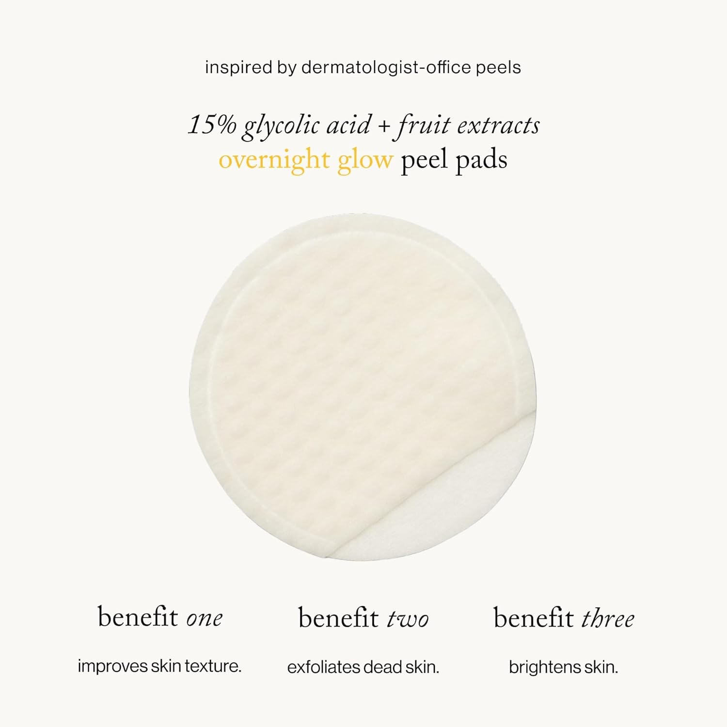 goop Beauty 15% Glycolic Acid Exfoliating Pads | Inspired by a Professional Ch