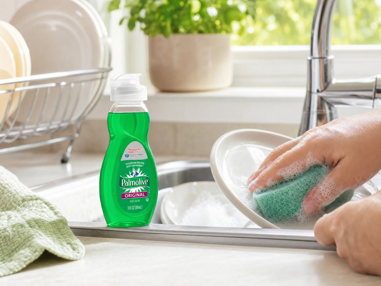 Palmolive Original Dish Liquid 3 oz Grease Fighting Dish Soap