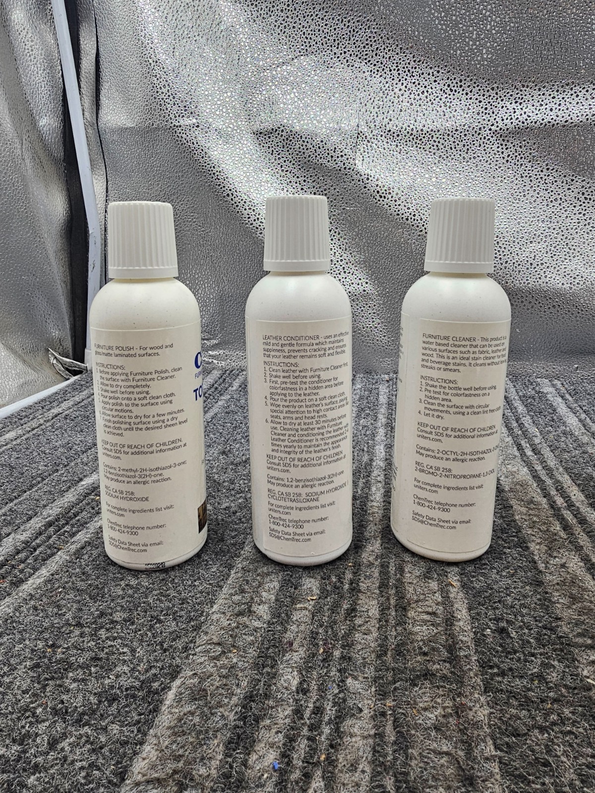 (QTY 2) Cardi’s Furniture Upholstery Fabric Care – Total Care 100555816