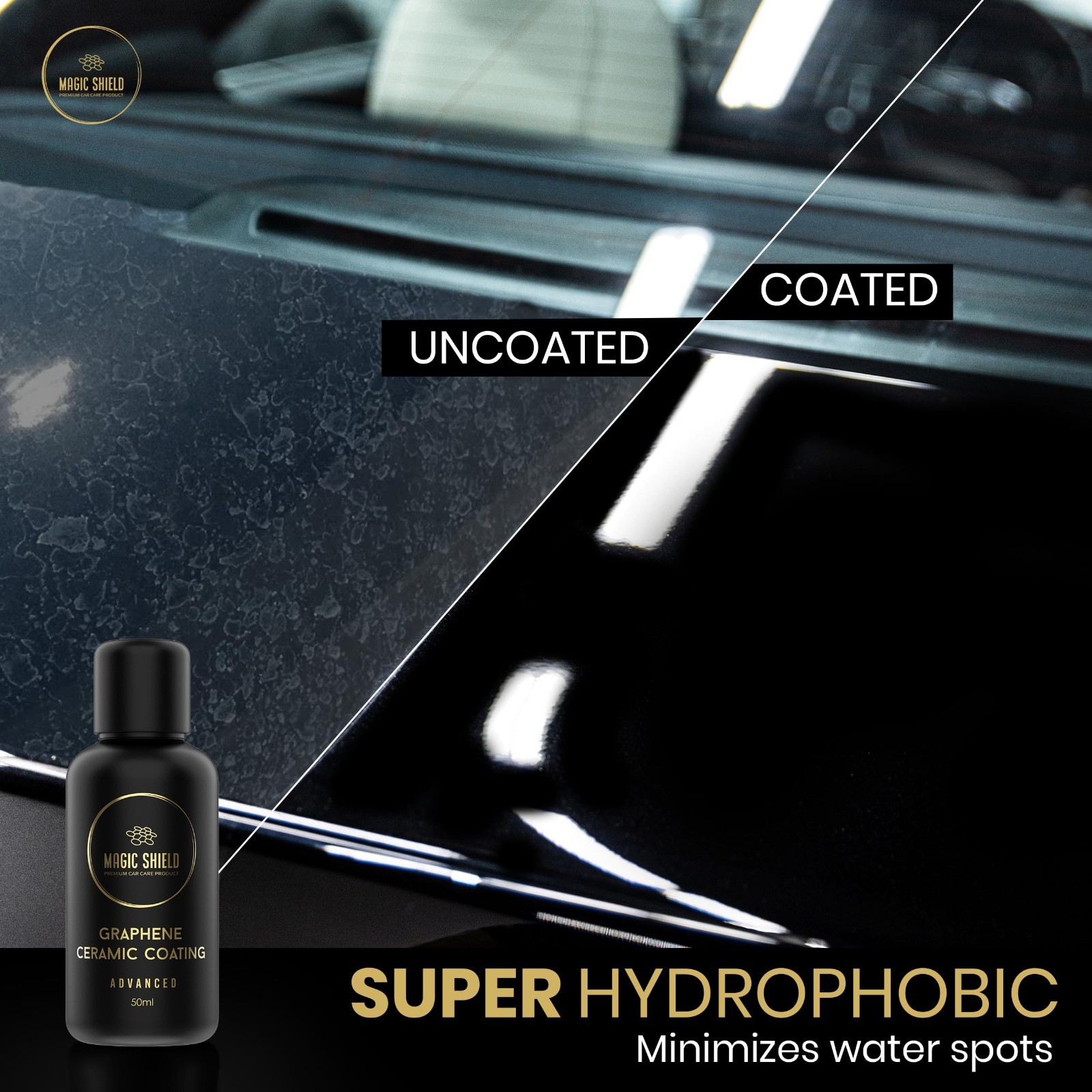 Graphene Coating for Cars – Self-Healing, 5+ Years Durability, SiO2 Ceramic Prot