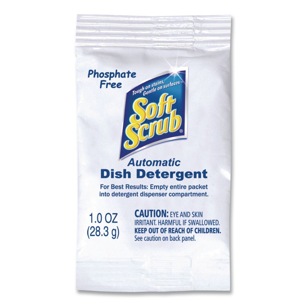 Soft Scrub 10006 1 oz. Automatic Dish Detergent Packet – Lemon (200/CT) New