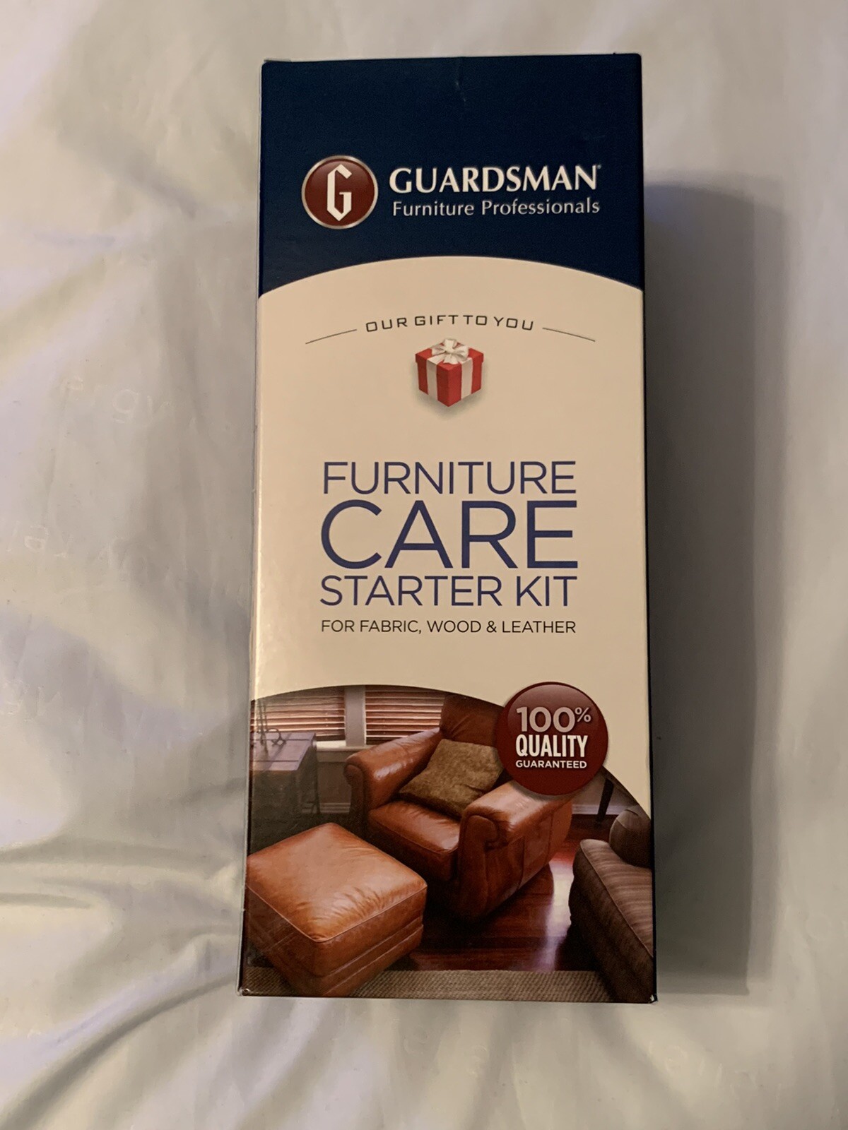 Guardsman Furniture Care Starter Kit for Wood, Fabric & Leather