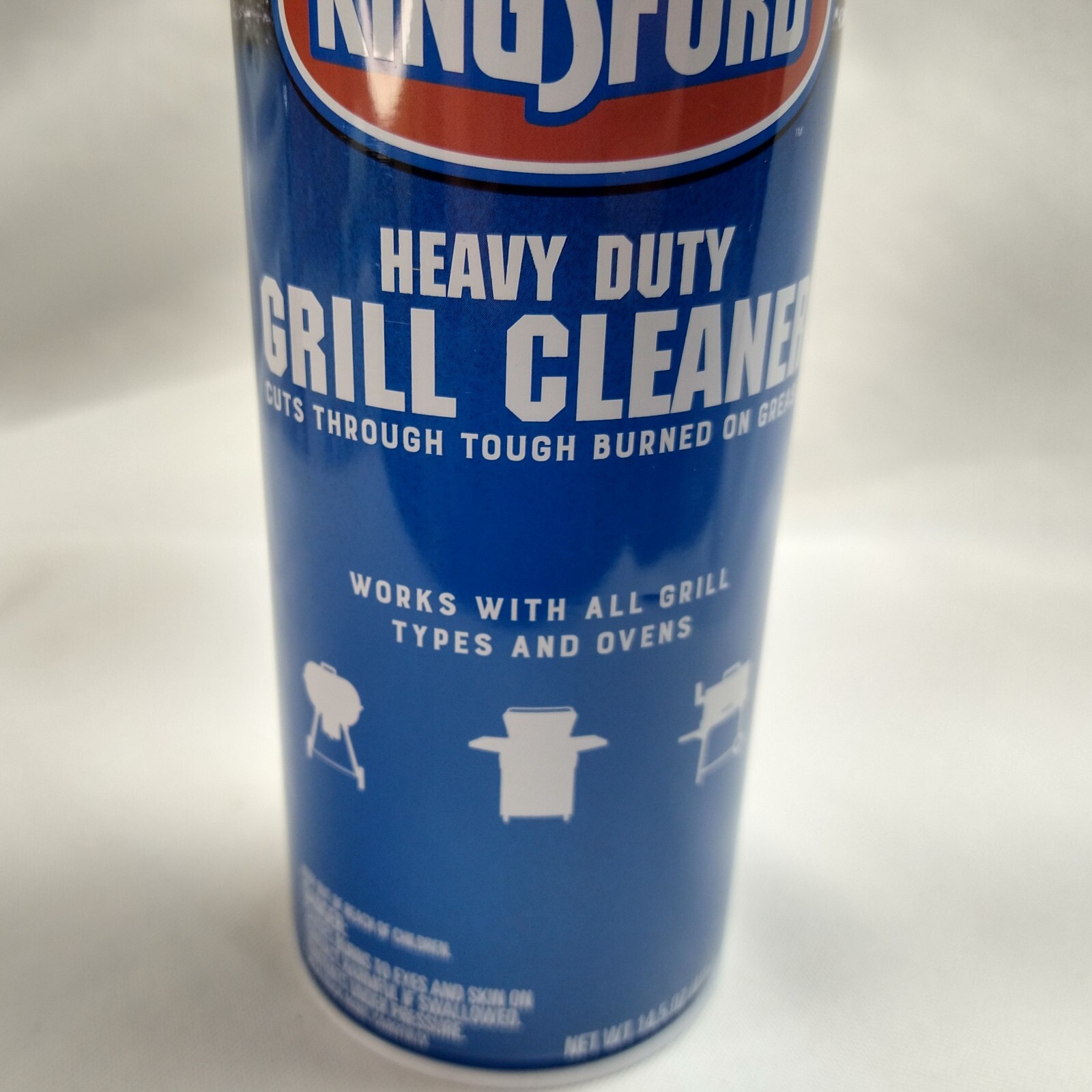 Kingsford Heavy Duty Spray-On Grill Cleaner Aerosol Cuts Through Grease 14.5oz