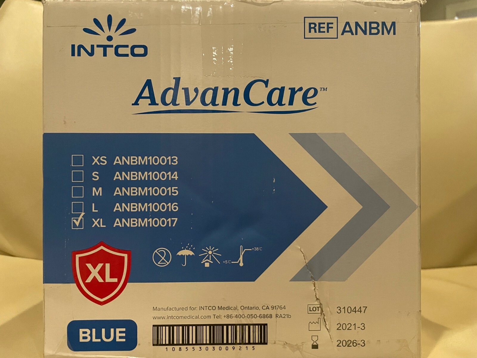 Case of 1000 Medical Grade Nitrile Exam Gloves.  510K FDA Approved. 