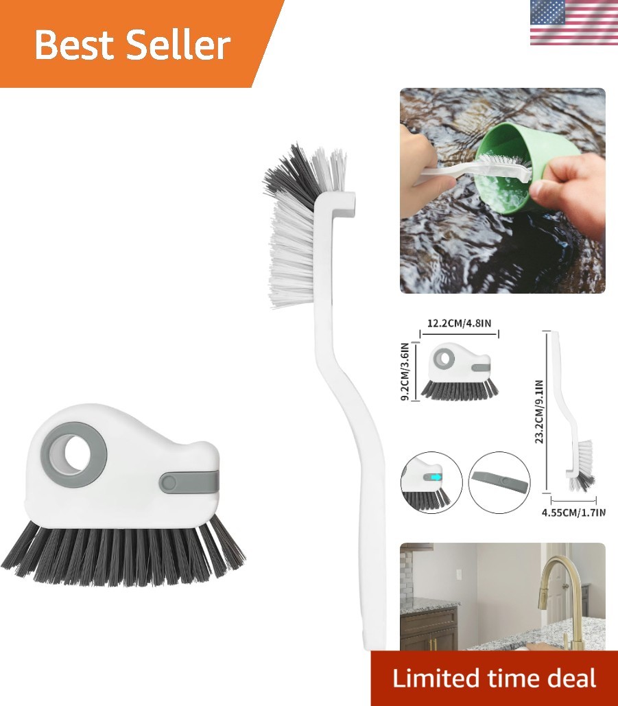 High-Quality 2-Piece Cleaning Brush Set – Effortless Dirt Removal for Your Home