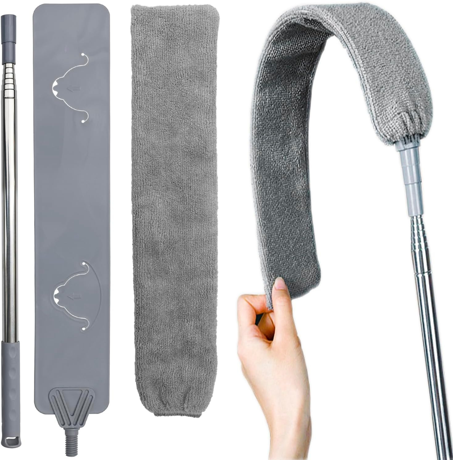 100″ Retractable Gap Dust Cleaner Cleaning Tools, under Appliance Cleaning Gadge