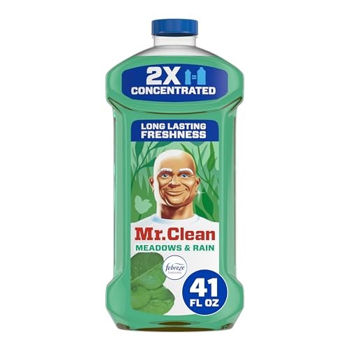 Mr. Clean All Purpose Cleaner, Meadows & Rain Scent, 41oz Concentrated Liquid
