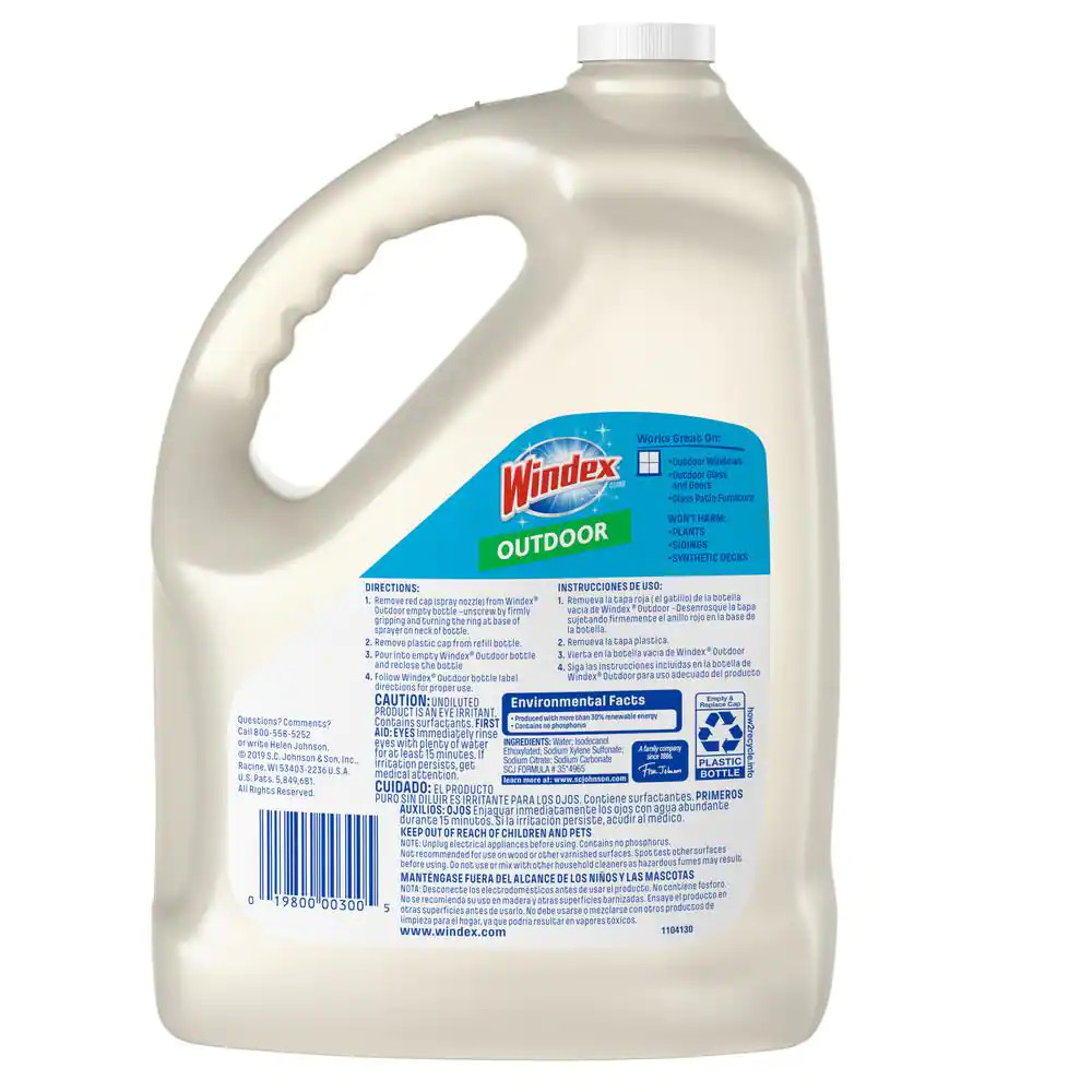 128 Fl. Oz. Outdoor Glass Cleaner Refill