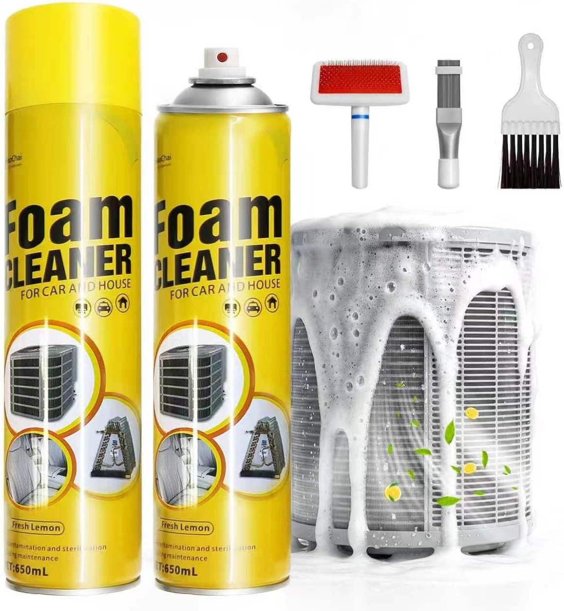 Foam Blaster AC Coil Cleaner Kit – 3-Piece Set for HVAC Cleaning