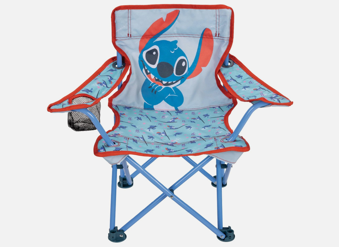STITCH Children’s Chair Foldable Camp – Fold and Go Chair NO BOX