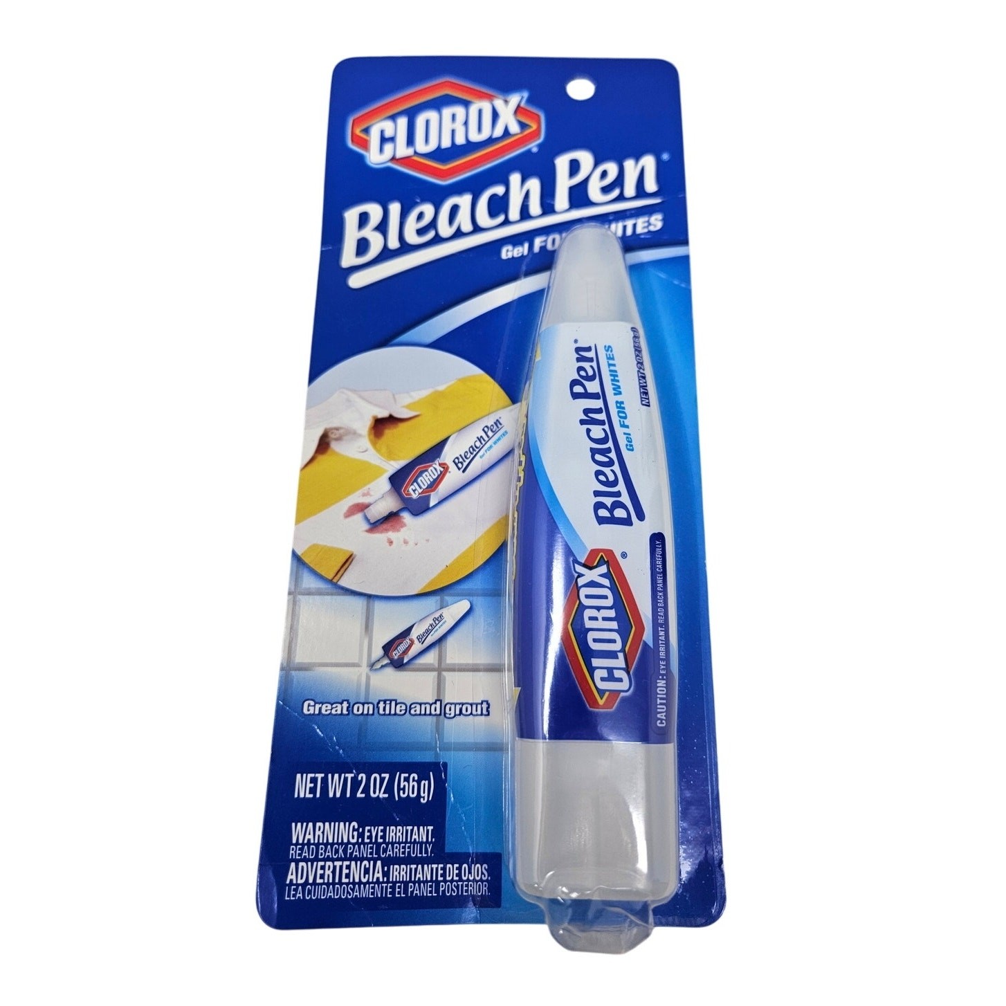 NEW Sealed Clorox Bleach Pen Gel Discontinued Cleaning Bathroom Laundry 2 oz