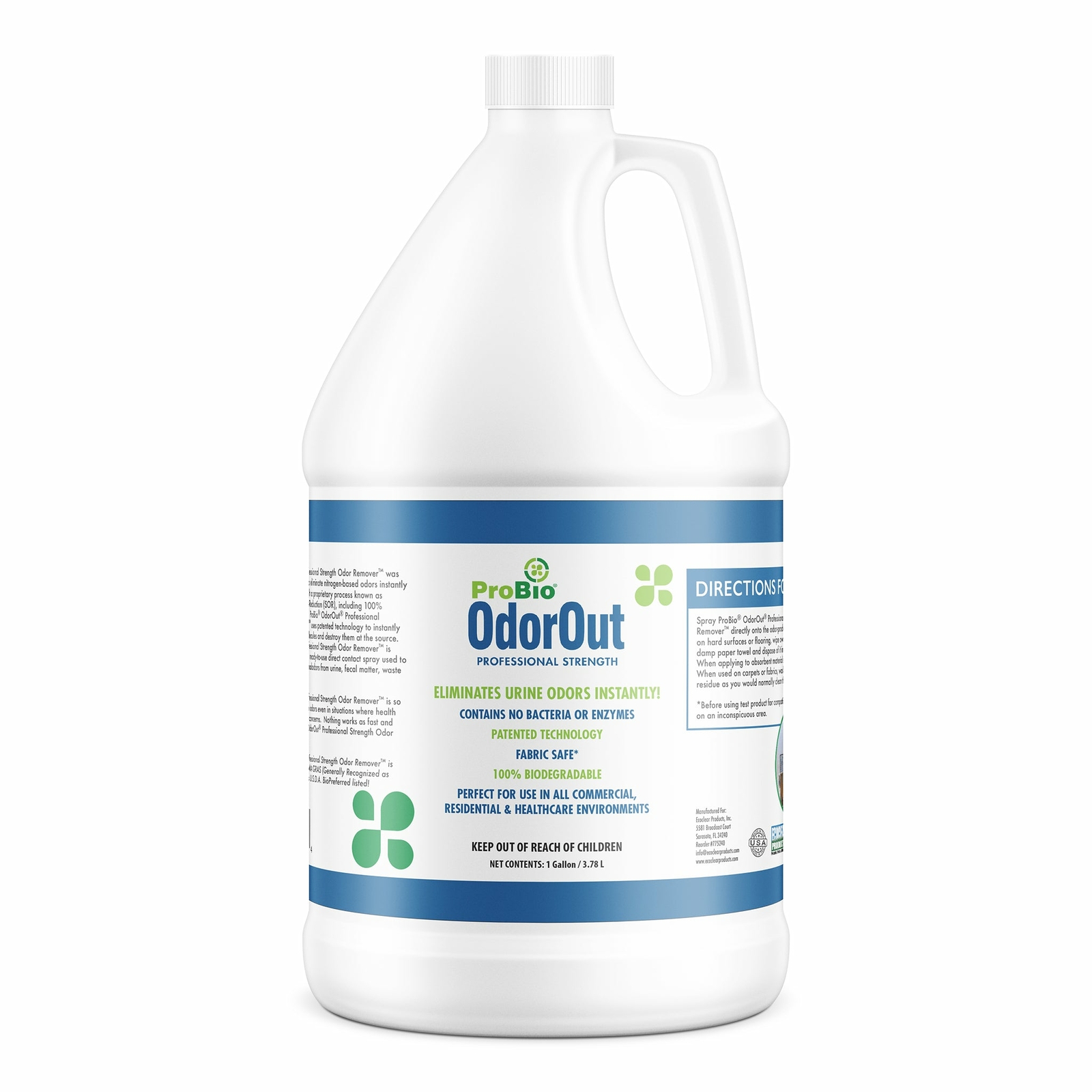 ProBio® Odor Out – Professional Strength – Odor Eliminator