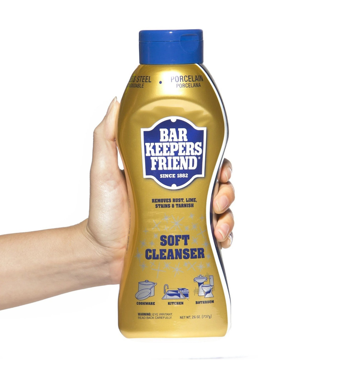Bar Keepers Friend Soft Cleanser, 26 oz Squeeze Bottle