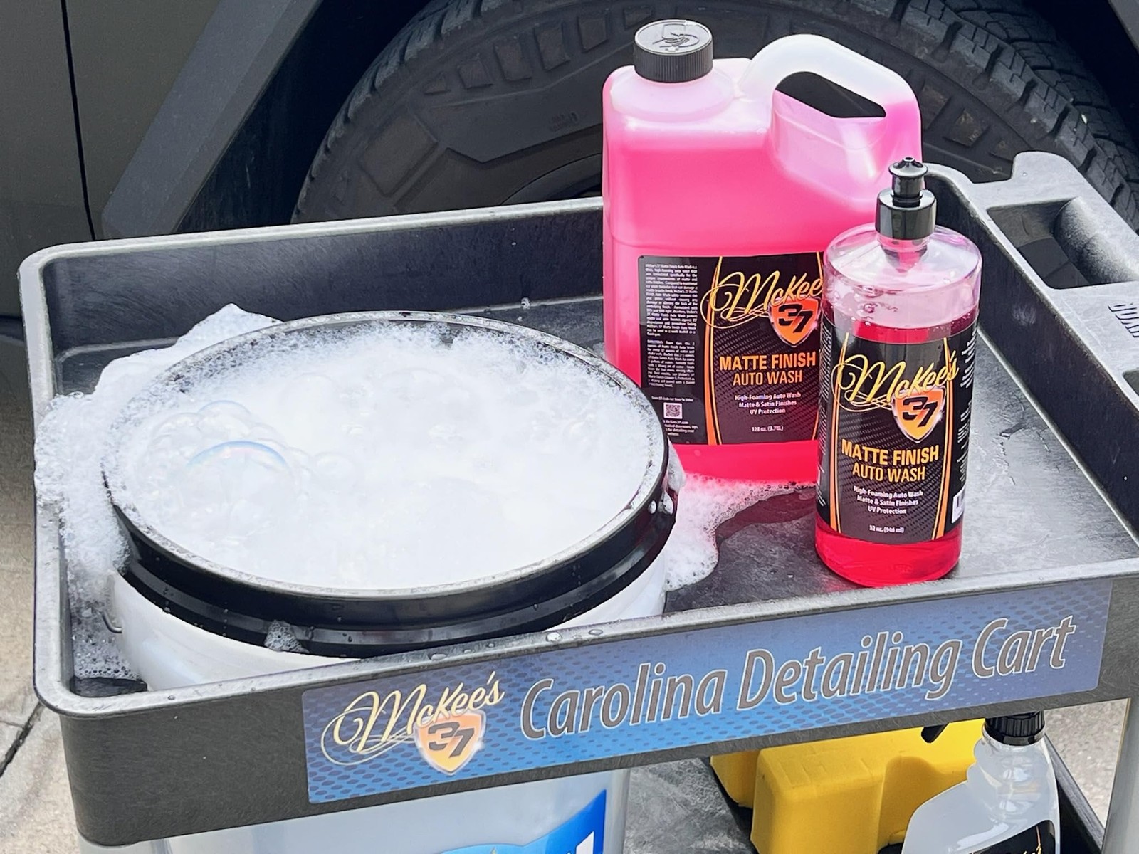 McKee’s 37 Matte Finish Auto Wash (High-Foaming for Matte & Satin Finishes – …
