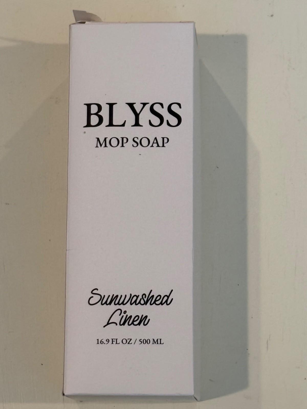 blyss MOP SOAP Fragrance SUNWASHED LINEN 16.9 Fl Oz. Floor Cleaner SEALED NEW