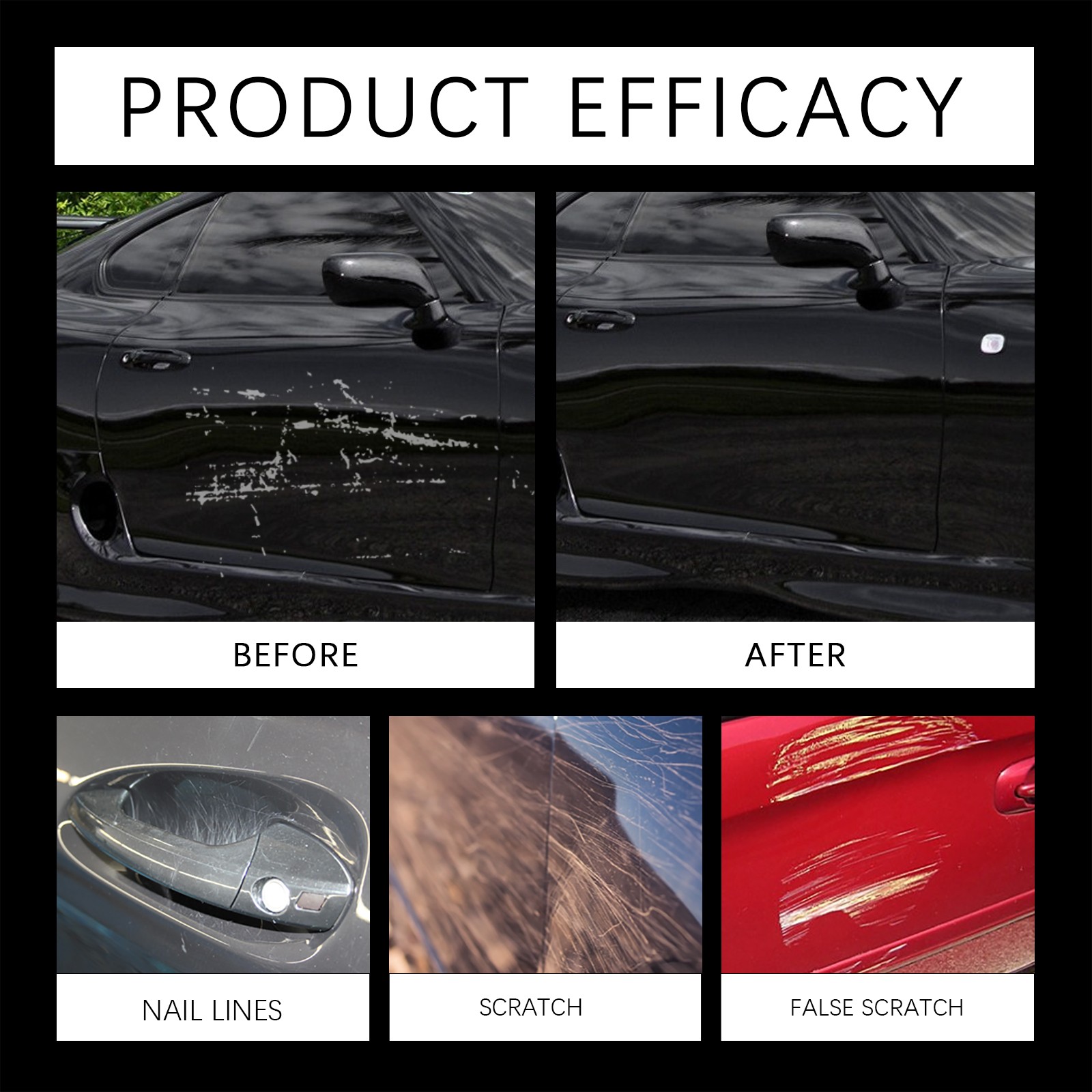 Scratch Repair Kit – Car Paint Scratch Remover with Nano Technology Paste