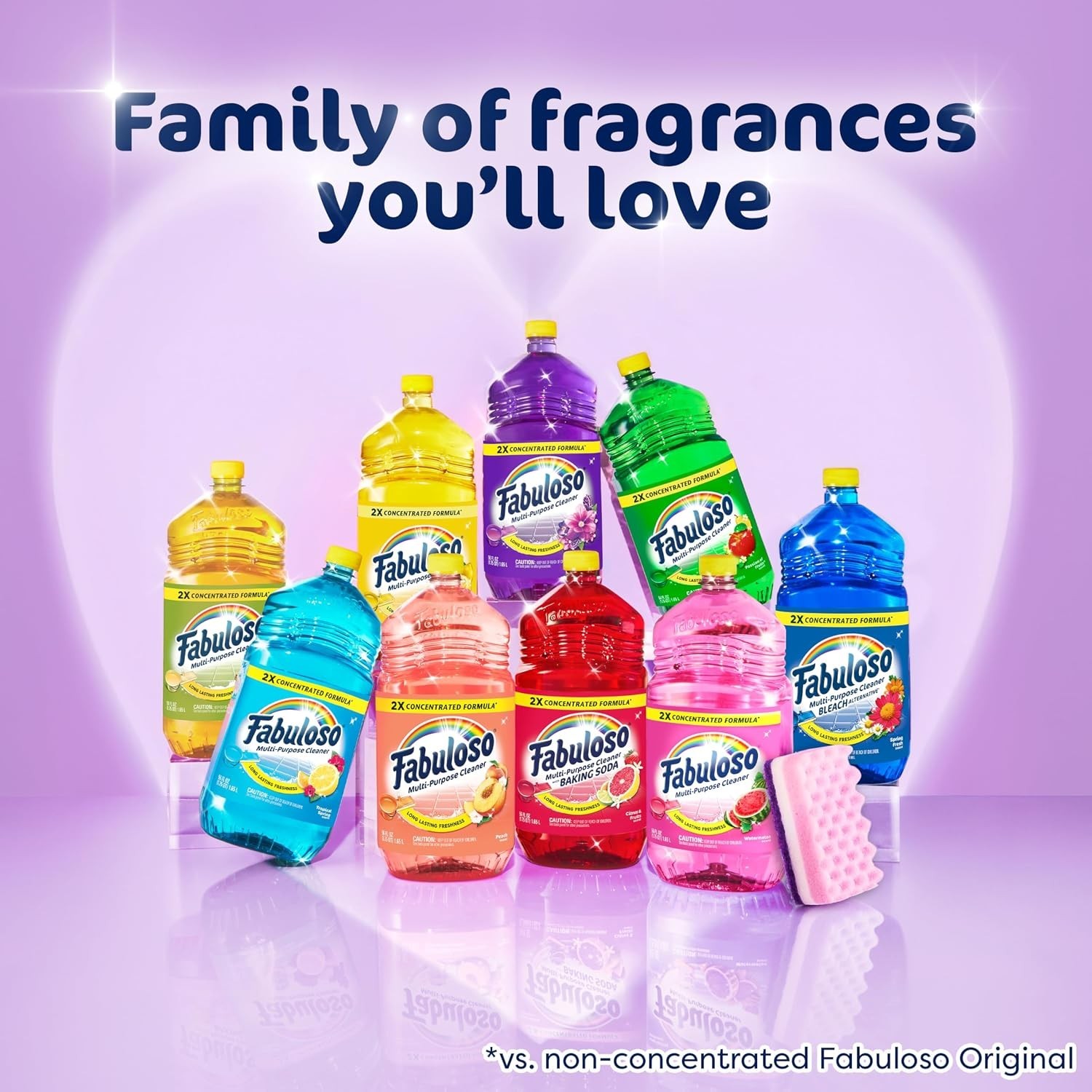 56 fl oz Lavender Scented No Rinse Multi-Purpose Cleaner | 2X Concentrated Power