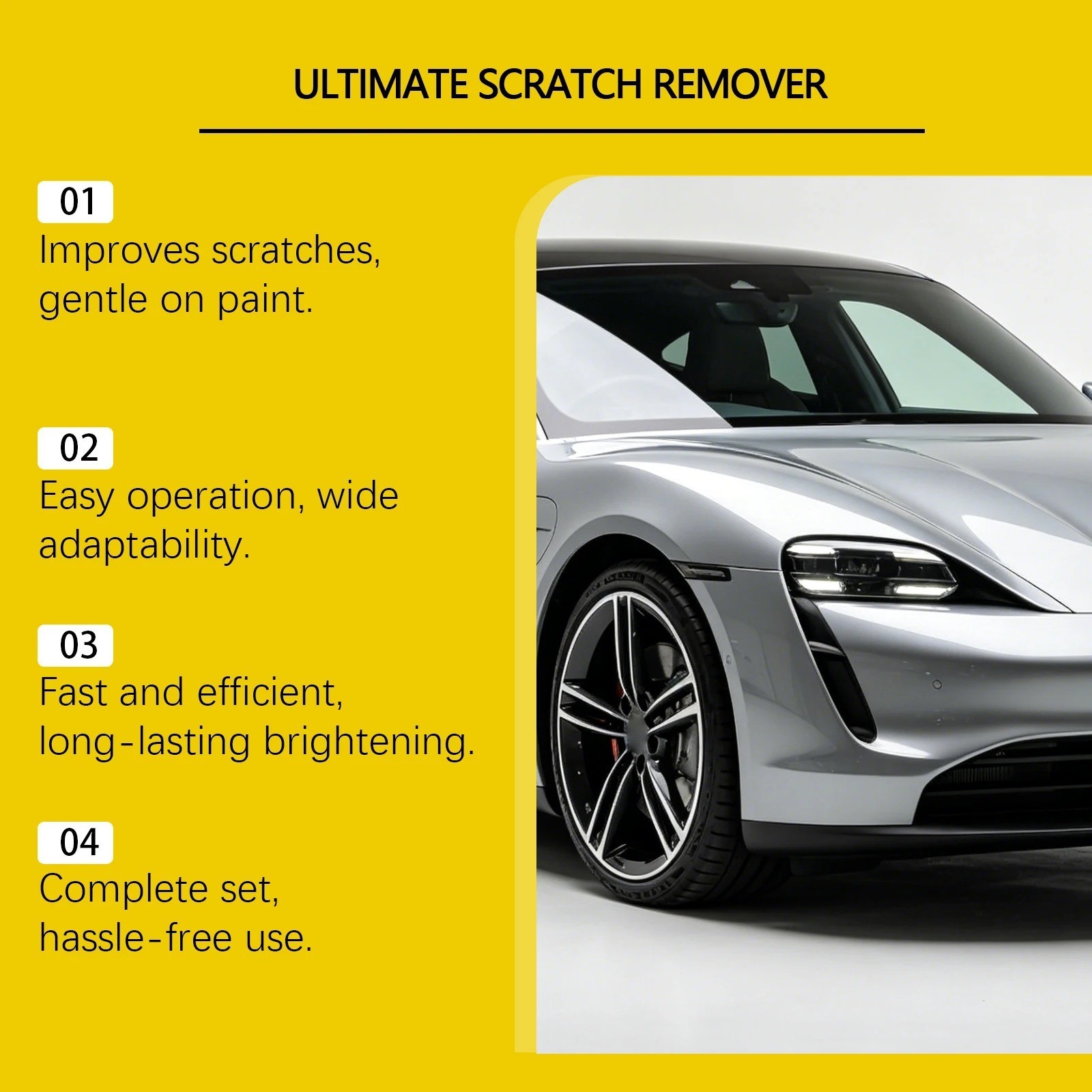 NanoPolix Scratch Remover – Eliminate All Car Scratches In 60 Seconds, Nano Poli