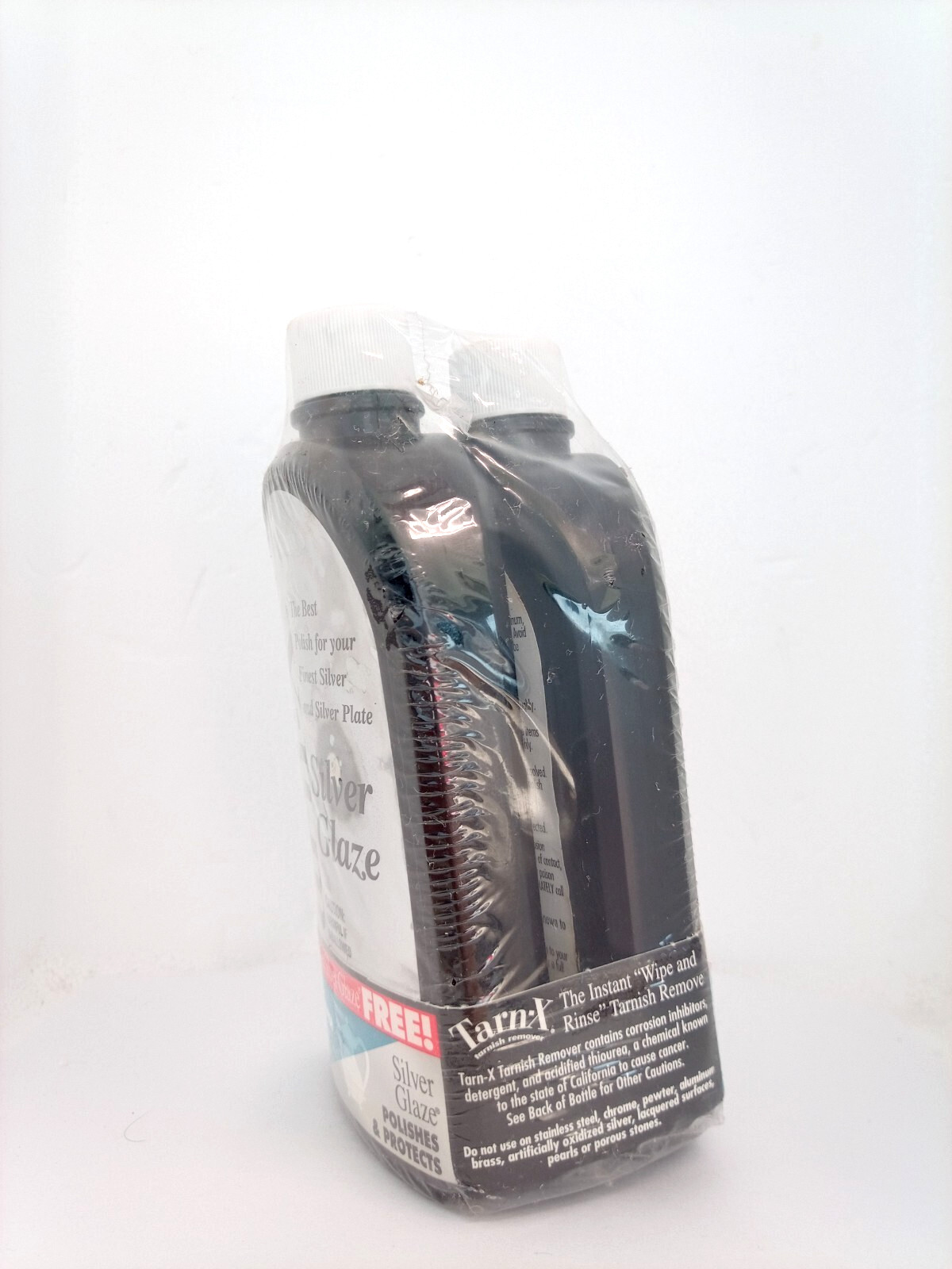 Vintage TARN-X Silver Glaze + Tarnish Remover Set *RARE* SEALED 12 oz each