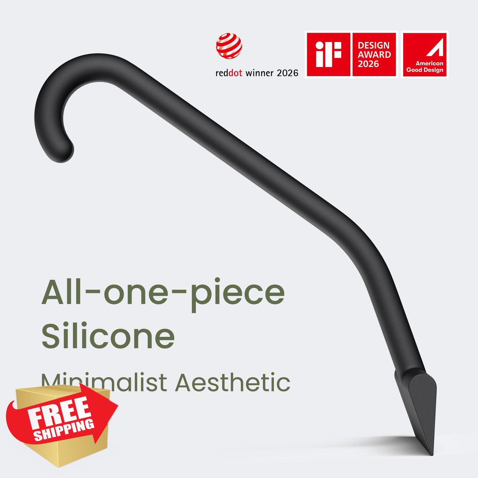 dancemoon Squeegee Black 10 Inches