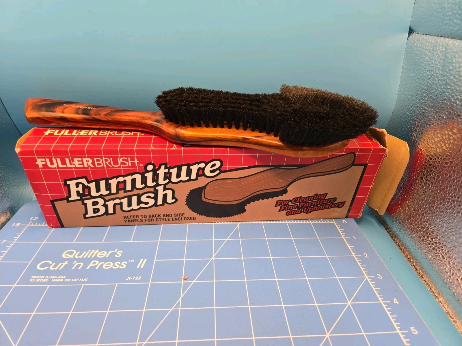 Vtg Fuller Brush Upholstery Furniture Brush New old stock West Germany 216-12037