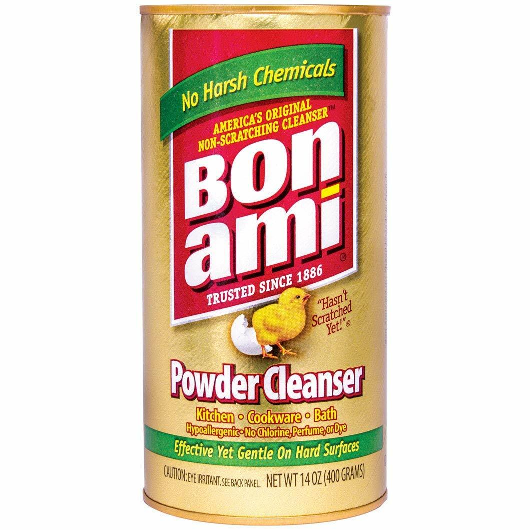 NEW Bon Ami Powder Cleanser, 14 oz Hypoallergenic Non-Toxic Green Cleaning