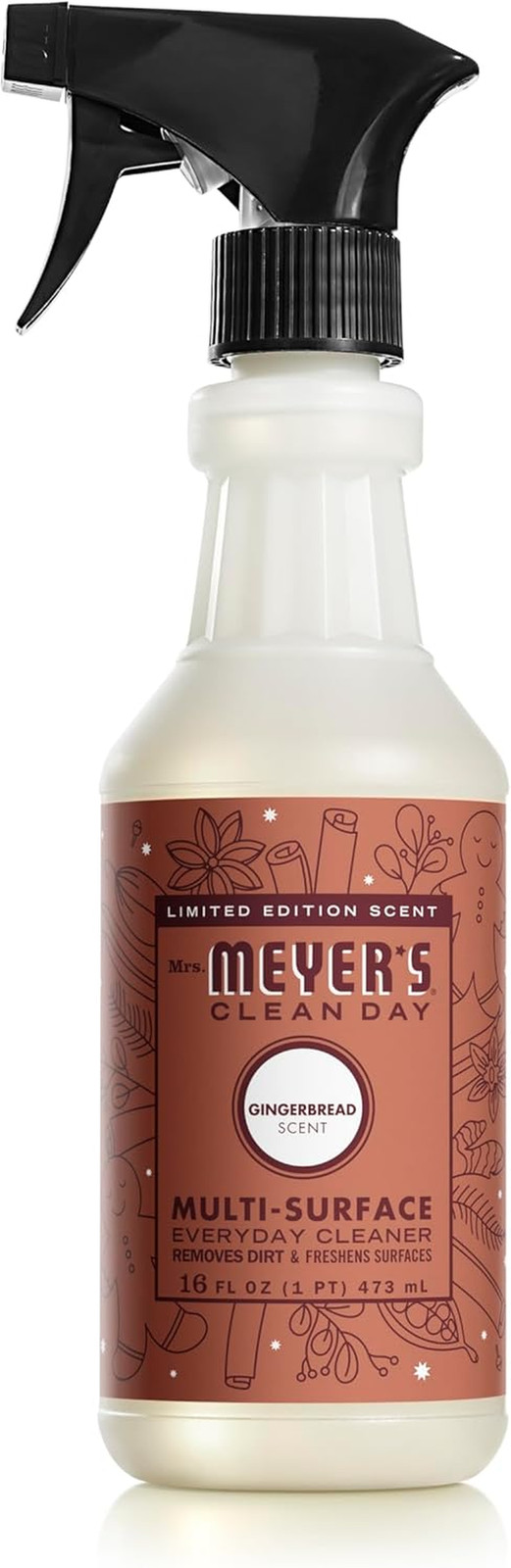 CLEAN DAY Multi-Surface Everyday Cleaner, Limited Edition Gingerbread Scent, 16
