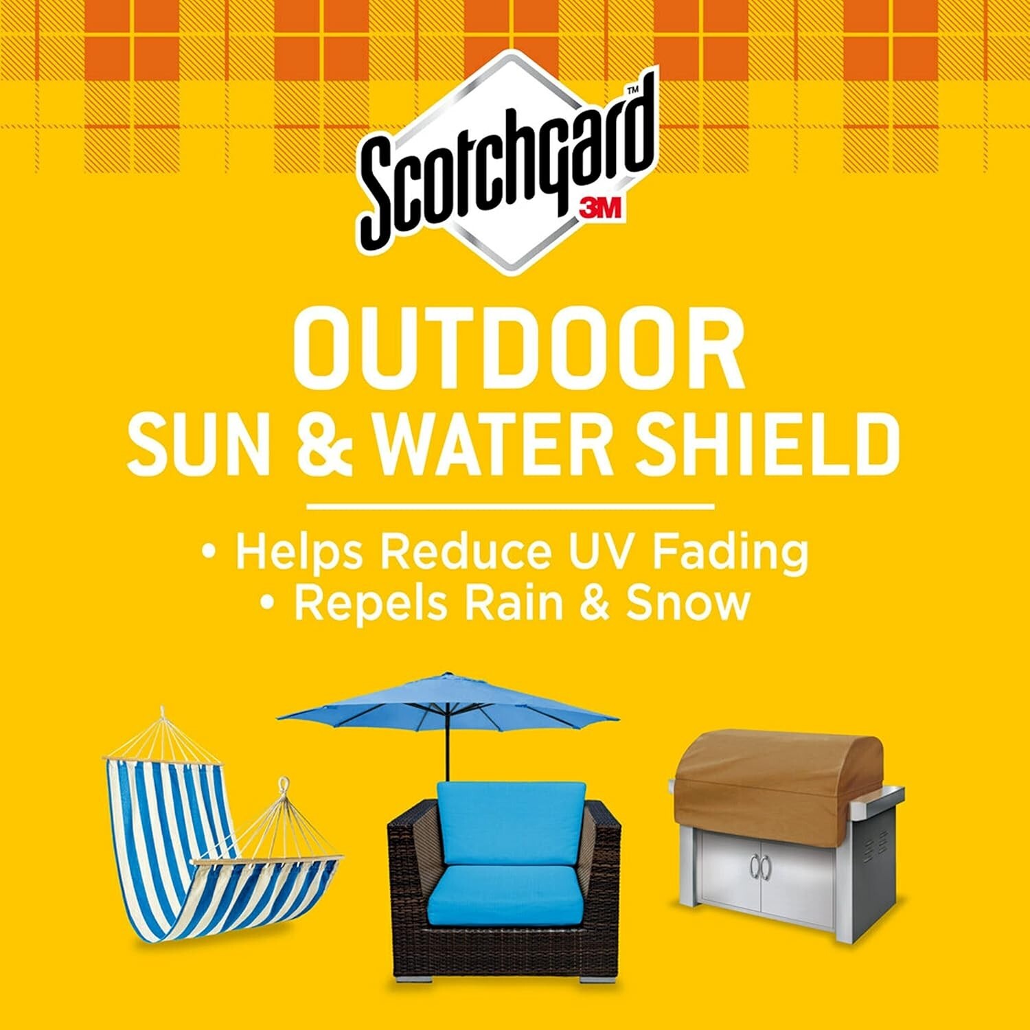 2-Pack Scotchgard Outdoor Sun and Water Shield, Repels Water, 10.5 oz each
