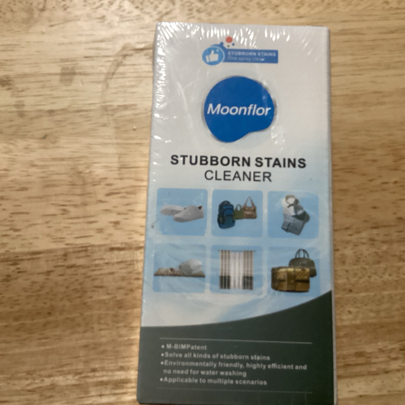 Moonflor Stubborn Stains Cleaner 150ml Waterless Spray for Shoes Fabric Carpet