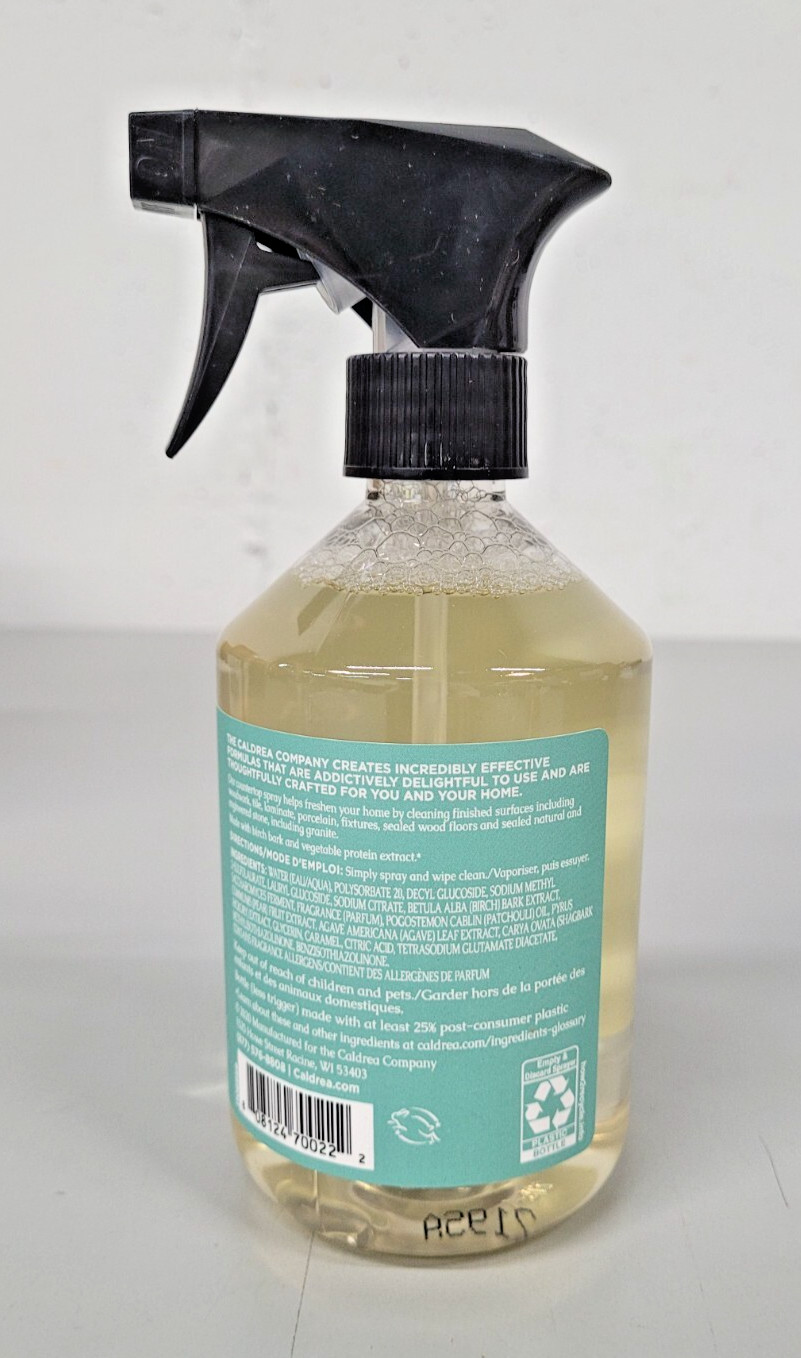 Caldrea Multi-surface Countertop Spray, Pear Blossom Agave, 16 oz – DISCONTINUED