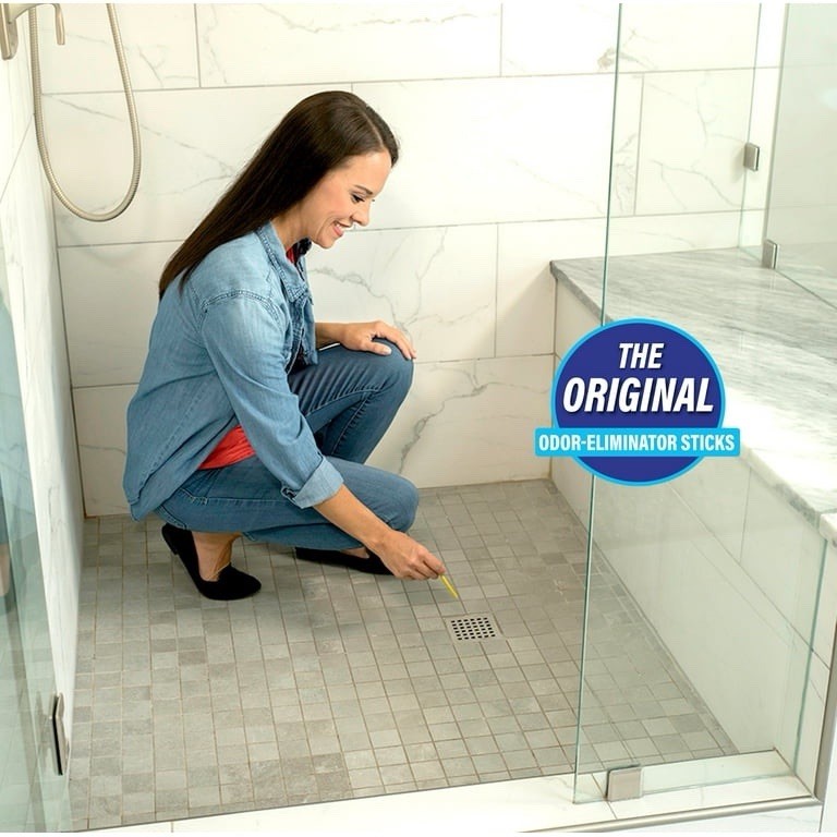 Sani-Max Drain Sticks 24 Count, Lemon Scents, Stop Clogs And Smelly Sinks