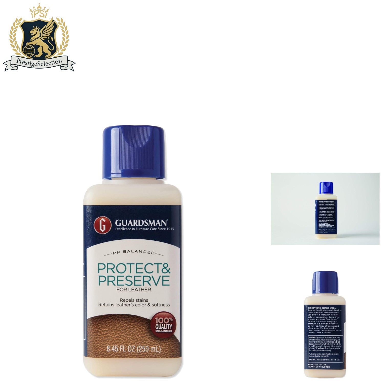 8.4 Oz All-in-One Leather Protection & Cleaning Solution – Stain Repellent