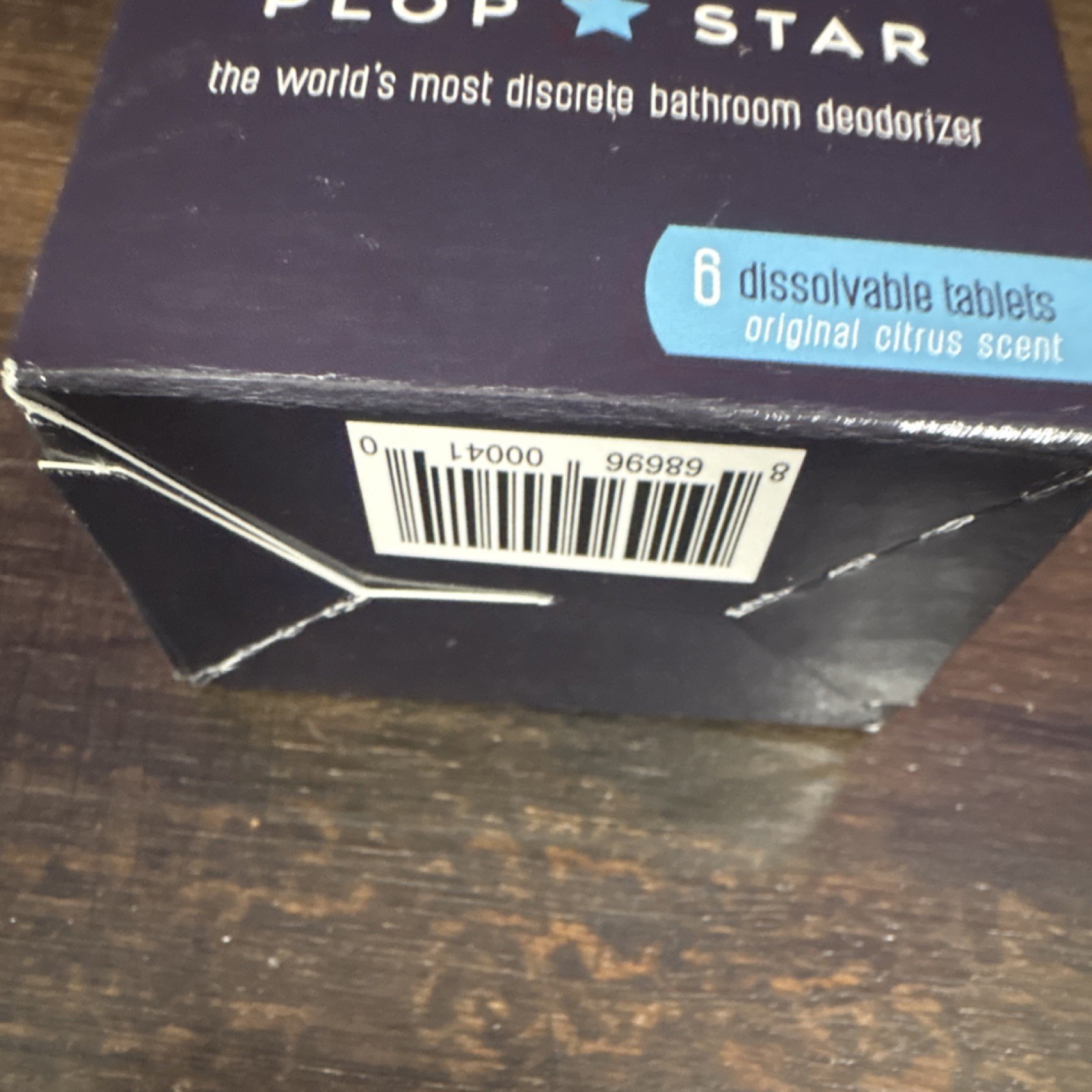 Plop Star Bathroom Deodorizer Dissolvable Tablets Original Citrus Scent 6ct