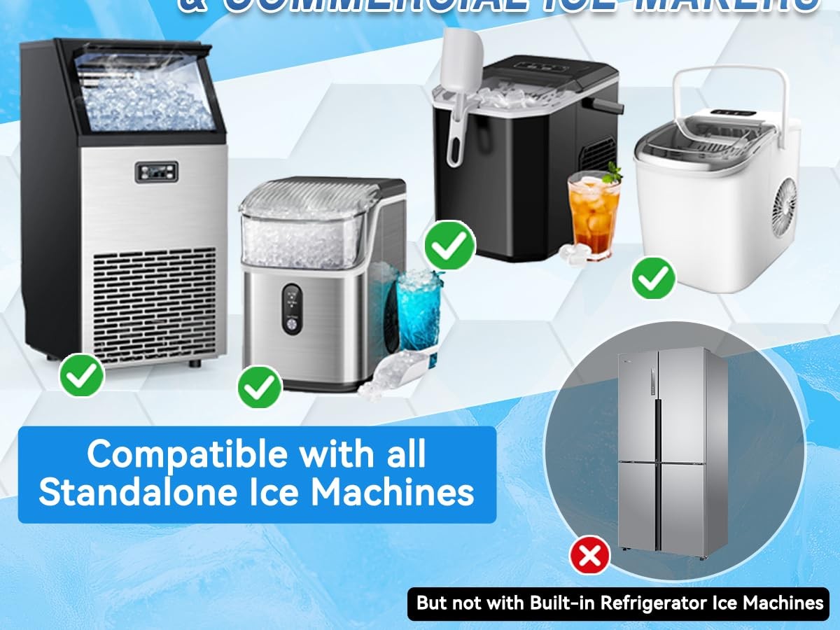 Ice Machine Cleaner Tablets Descaler 36 Pack, Countertop Ice Maker Cleaner Ta…